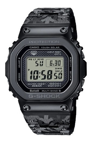 Relógio Casio G-shock Gmw-b5000eh-1dr Tough Solar Bluetooth
