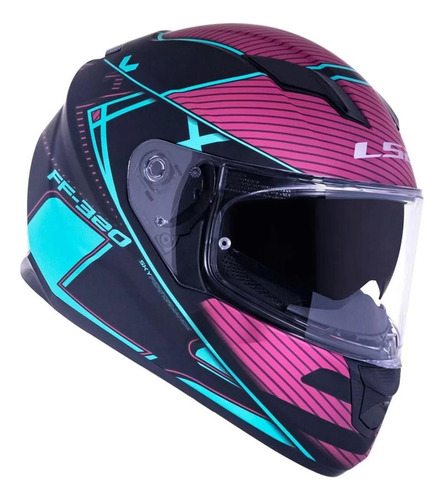 Casco Ls2 320 Integral Stream Evo Color Doble Visor Marelli®