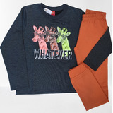 Conjunto Infantil Feminino Inverno Moletom Felpado E Legging