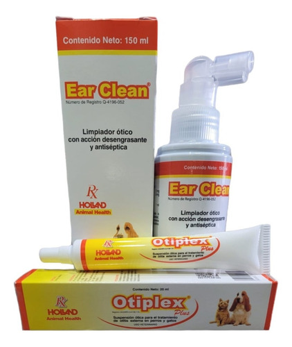 Kit De Limpieza Ear Clean Y Otiplex Para Oídos Holland