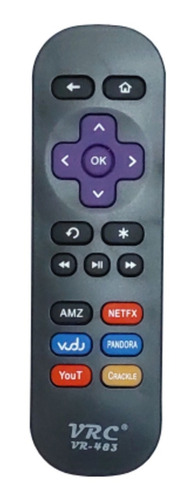 Control Remoto Universal Compatible Deco Roku Vrc-0483