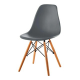 Silla De Comedor Venhouse Eames, Estructura Color Gris, 1 Unidad