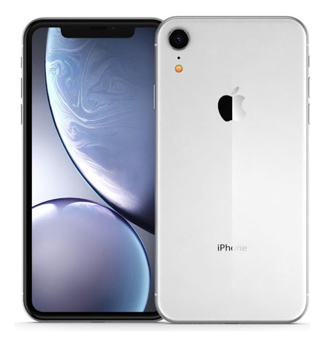 iPhone XR Branco 128gb C/acessórios, Nf E Saúde Bateria 100%