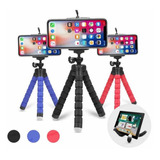Mini Suporte Celular Câmera Tablet Gopro Tripé Flexível 360 