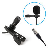 Microfone De Lapela Plug Mini Xlr 4 Pinos Para Shure