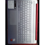Laptop Hp 15 Amd Ryzen 3 8gb, 512,fhd 15.6 Plata Y Rojo