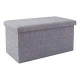 Puff Silla Rectangular Organizador Plegable