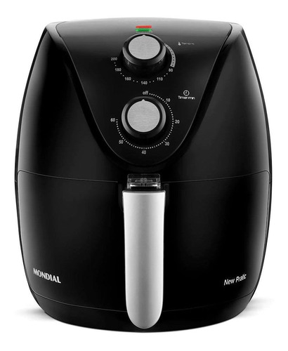 Fritadeira Air Fryer Mondial New Pratic Af31 3,5l Preto 220v