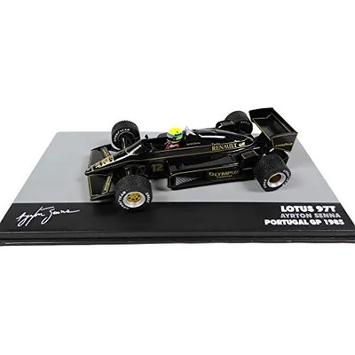 Coche Fundido A Presión Oppo 10 Ayrton Senna Lotus 97t #12 1