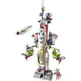 Playmobil Cohete Con Plataforma De Lanzamiento 9488 Edu