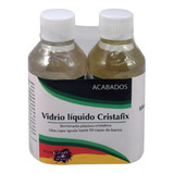Barniz Cristafix Vidrio Liquido Resina Poliester Cristal 230