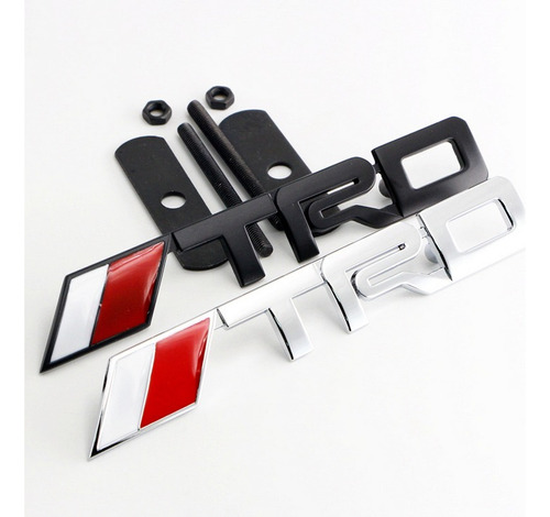 Emblema Metal Letras Trd Para Parrilla Toyota 4runner Tundra Foto 3