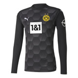 Camiseta Borussia Dortmund 2020 2021 Arquero Negro Puma