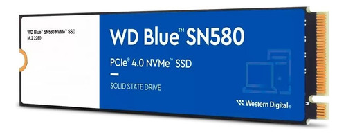 Ssd Wd Blue Sn580 2tb Nvme M.2 2280 -  Wds200t3b0e