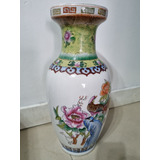 Antiguo Jarron De Porcelana China Grande