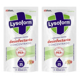 Limpiador Desinfectante Lysoform Dp Bebé 420ml Pack X2