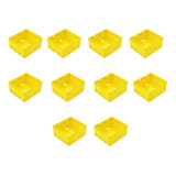 Ml Kit 10 Caixas Embutir Amarela 4x4 - Tramontina 