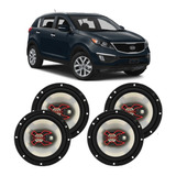 Kit Alto Falante Kia Sportage 2011 A 2016 Bravox 200w Rms