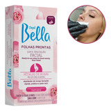 Folhas Prontas Facial Depil Bella Para Depilação 16 Folhas 