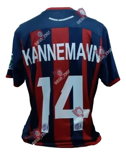 Camiseta San Lorenzo Mundial De Clubes 2014 14 Kannemann 