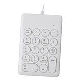 Mini Teclado Numérico Usb 269 Tecla Blanca 269 Tecla Blanca