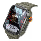 Relógio Inteligente Militar Hombre Ip68 Impermeável 2023