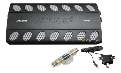 Audiopipe Apcl18001d 1800w Clase D Monoblock Audio Mosfet Am