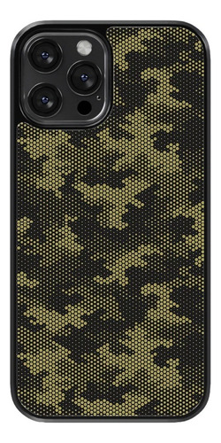 Funda Para Celular Camuflaje Militar Verde Colores Pixel