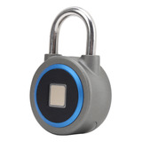 Huella Digital Portátil Bluetooth Lock Smart Candado Sin Lla