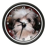 Signmission - Reloj De Pared Para Perro Y Perro  Diseño De 