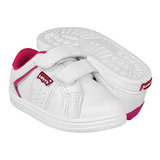 Tenis Niñas Levi´s 405340802 Simipiel Blanco