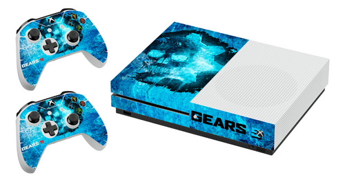 Skin Para Xbox One Slim Modelo (10182xos) Gow