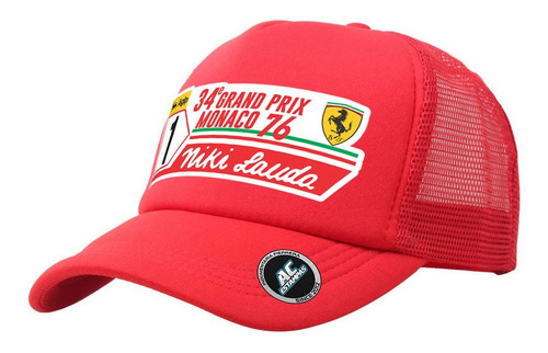 Gorra Trucker F1 Vintage Ferrari Nikki Lauda