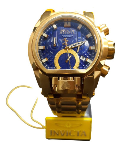 Relógio Zeus Magnum Banhado A Ouro Gramatura Espessa 18k
