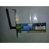 Tarjeta Adaptador Linksys Wireless Vwp54g Pci 2.4 Ghz