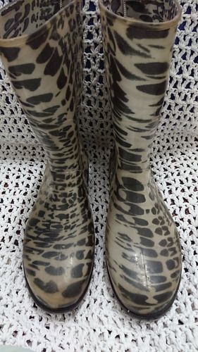 Botas De Lluvia Animal Print 