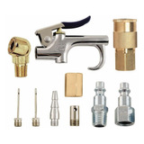 Accesorios Compresor Pistola Aire Estuche Campbell Kit 11pz