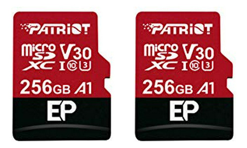 Patriot 256gb A1 / V30 Tarjeta Micro Sd Para Teléfonos Y Tab