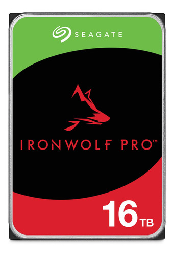 Disco Rígido Interno Seagate Ironwolf Pro St16000nt001 16tb