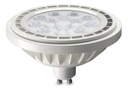 Pack X10 Lampara Led Ar111 12w Halospot Gu10 L/ Fría Cálida 