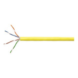 Cable De Red Utp Cat-5e Amp Commscope Caja X305m Amarillo