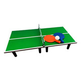 Juego De Mesa Infantil Niños- Mesa Ping Pong Portátil Madera