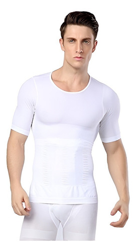 Poleras Compresion Hombre Faja Polera Reductora Hombre Manga