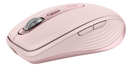 Logitech Mx Anywhere 3 Mouse Compacto Inalámbrico Rosa