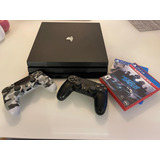 Sony Playstation 4 Pro 1tb Standard Color  Negro Azabache