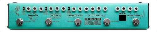 Pedal De Efecto Valeton Dapper Indie Ves-5  Turquesa