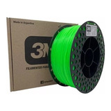 Filamento 3d Pla 3n3 1kg 1,75mm Verde Fluo- N4print