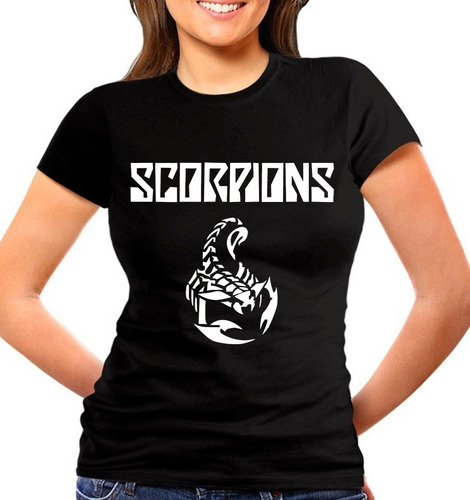 Blusas De Rock Cleen Alexer Scorpions Modelos Originales 1