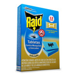 Raid Tabletas Doble Accion X12 Unidades - 4 Cajas