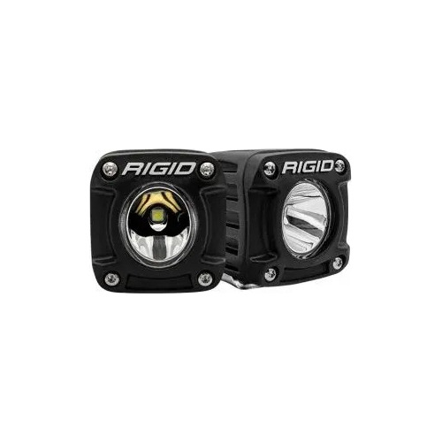 Faro Dually Led Rigig Revolve Pod With White Trim Ring Pair